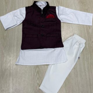 পাঞ্জাবি কোটি পাজামা সেট