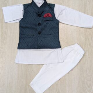 পাঞ্জাবি কোটি পাজামা সেট