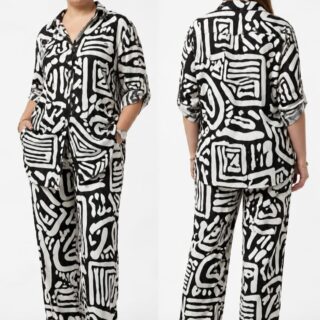 women co-ord black