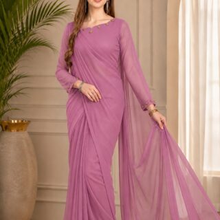 জর্জেট শাড়ি 3